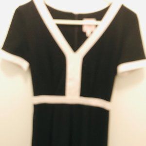 FASHIONABLE V NECK DRESS